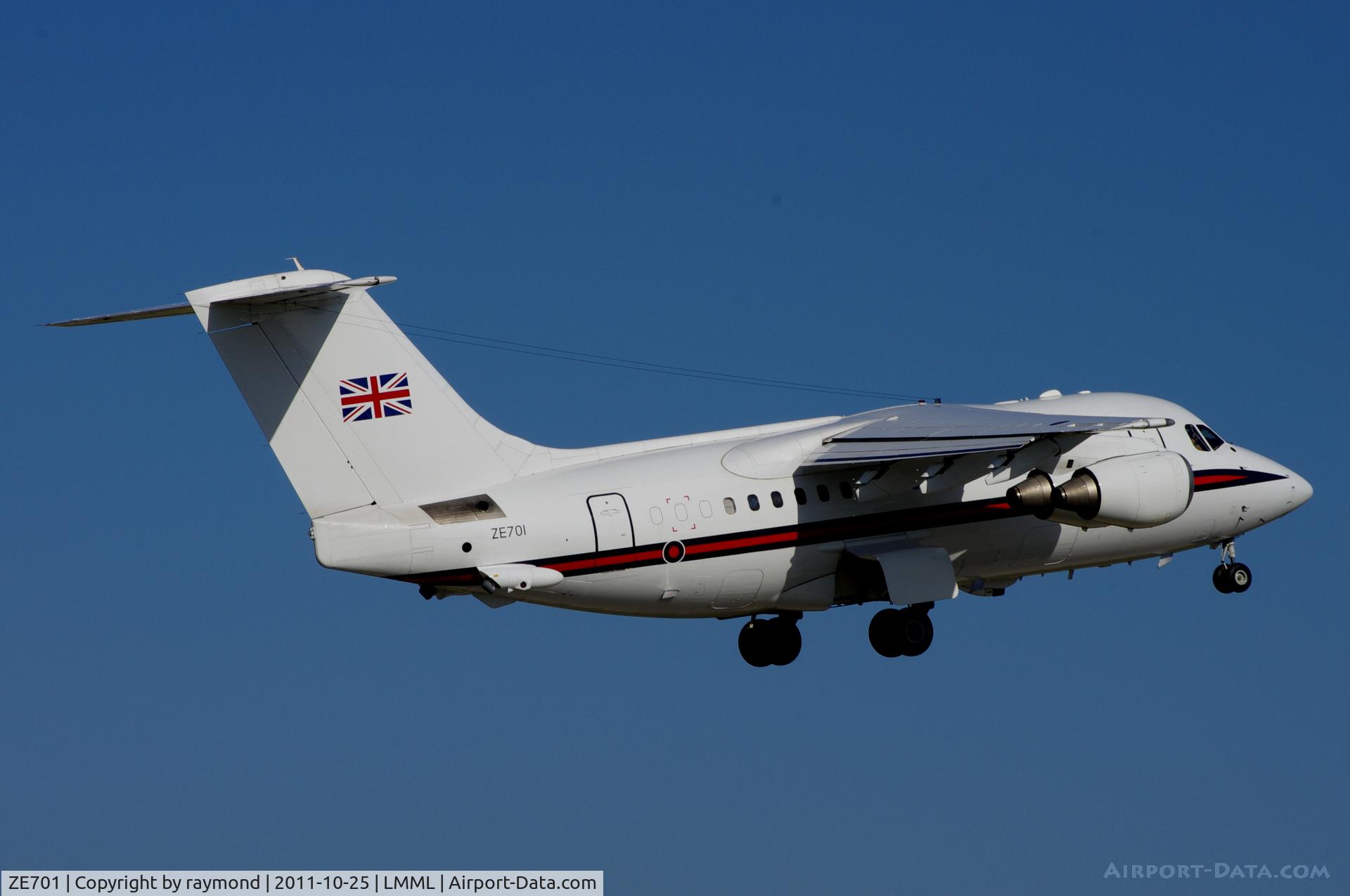 ZE701, 1985 British Aerospace BAe.146 CC.2 C/N E1029, Bae146 ZE701 RAF