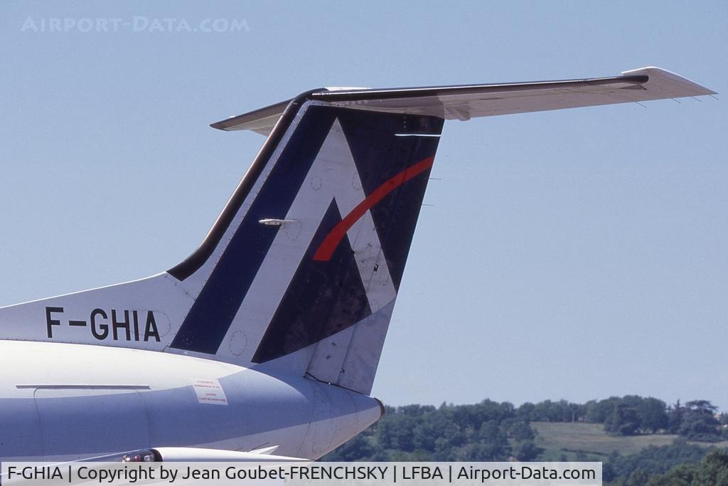 F-GHIA, 1989 Embraer EMB-120ER Brasilia C/N 120154, la ligne sur Orly