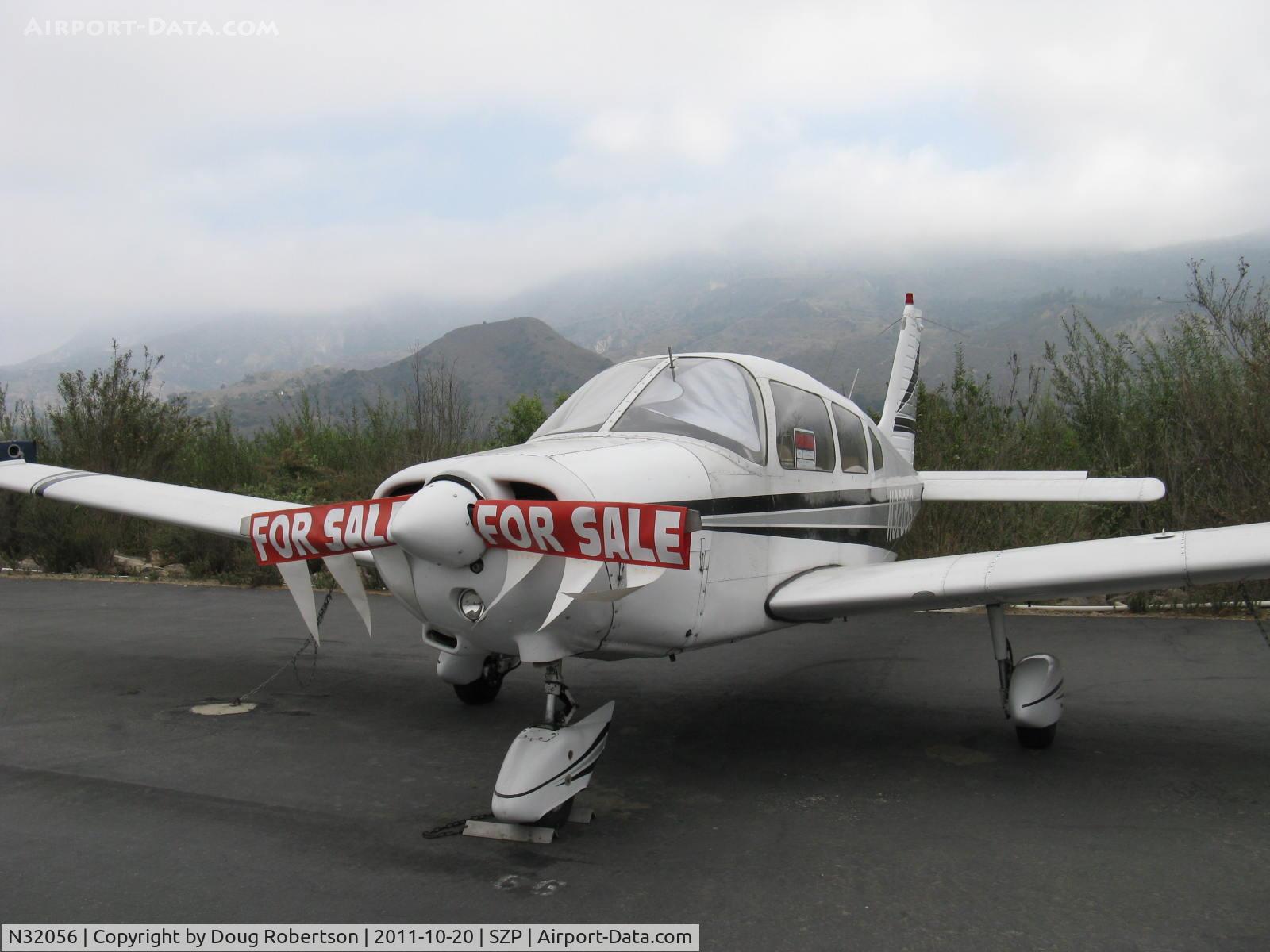 N32056, 1974 Piper PA-28-151 Cherokee Warrior C/N 28-7515056, 1975 Piper PA-28-151 WARRIOR, Lycoming O-320-E3D 150 Hp, FOR SALE-Herm needs to reduce the size of his Air Force.