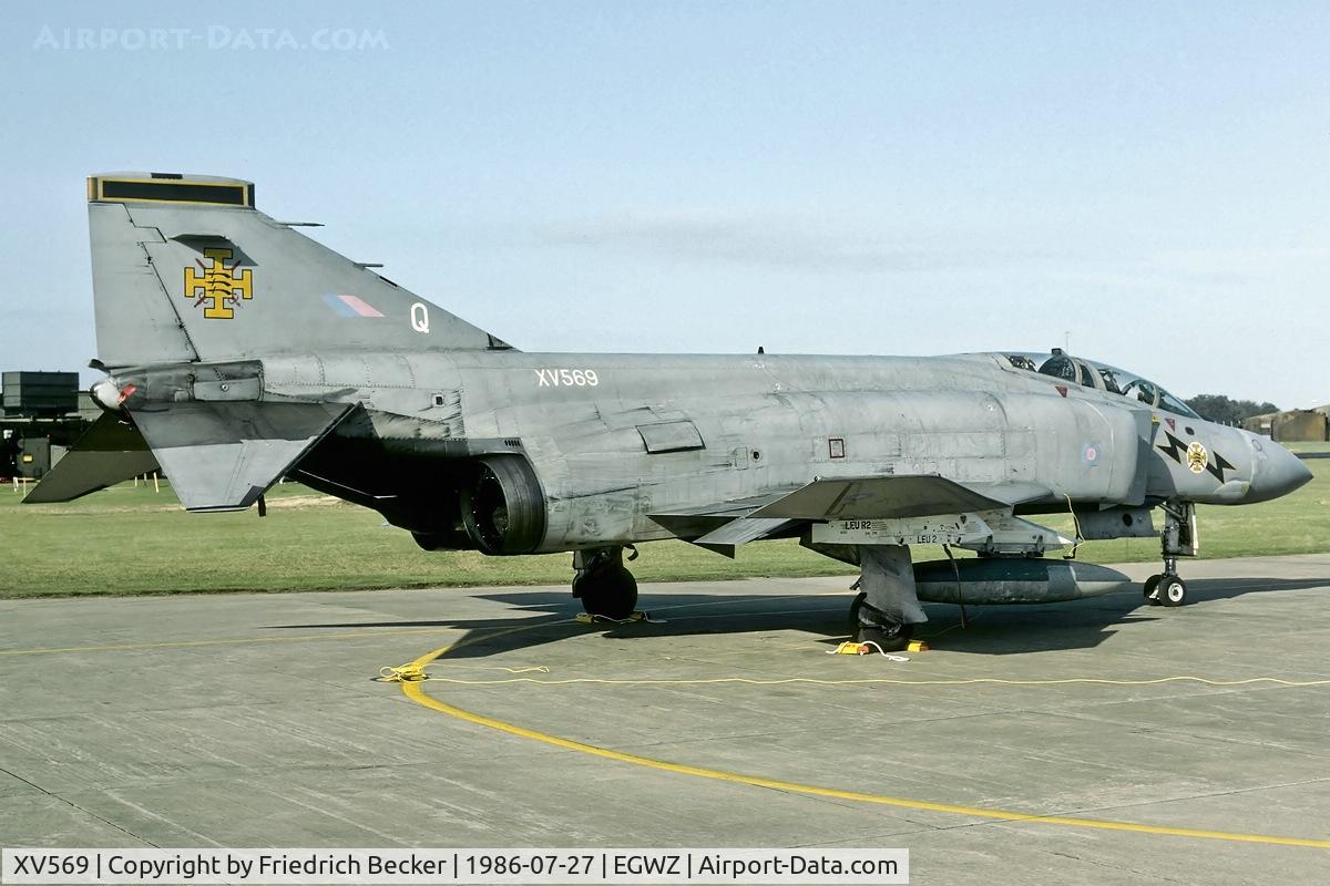 XV569, 1968 McDonnell Douglas Phantom FG1 C/N 9323/2970, static display