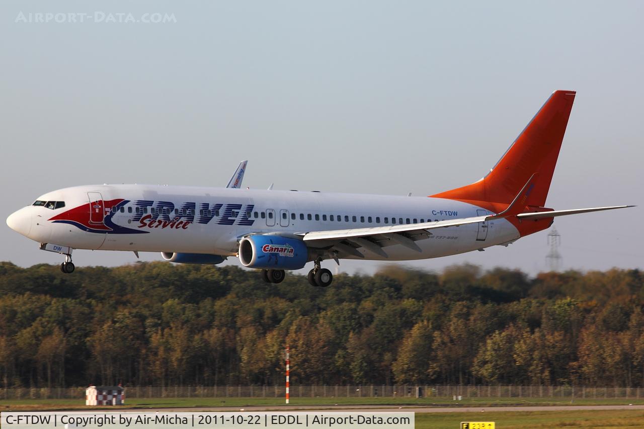 C-FTDW, 2006 Boeing 737-808 C/N 34704, Travel Service, Boeing 737-808 (WL), CN: 34704/1958