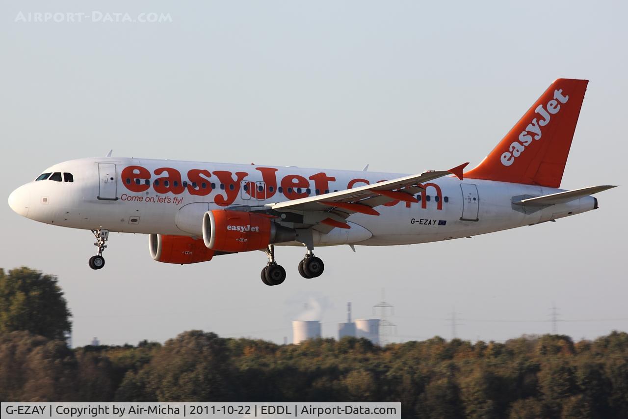 G-EZAY, 2006 Airbus A319-111 C/N 2827, EasyJet, Airbus A319-111, CN: 2827