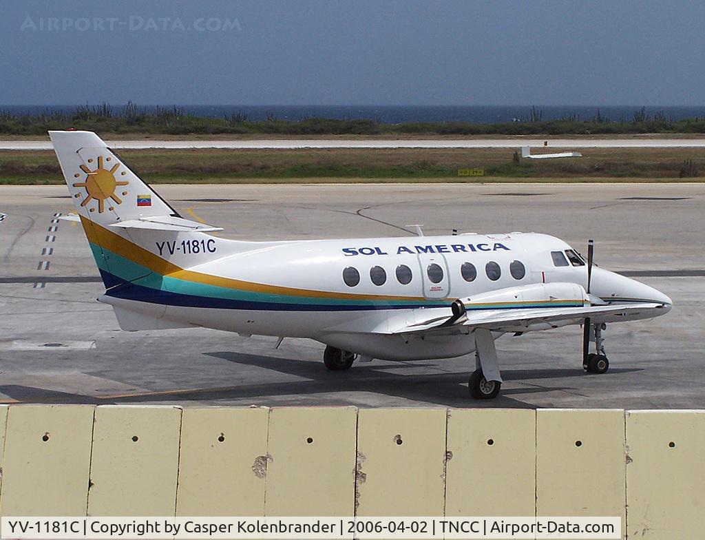 YV-1181C, 1986 British Aerospace BAe-3101 Jetstream 31 C/N 721, El Sol de America