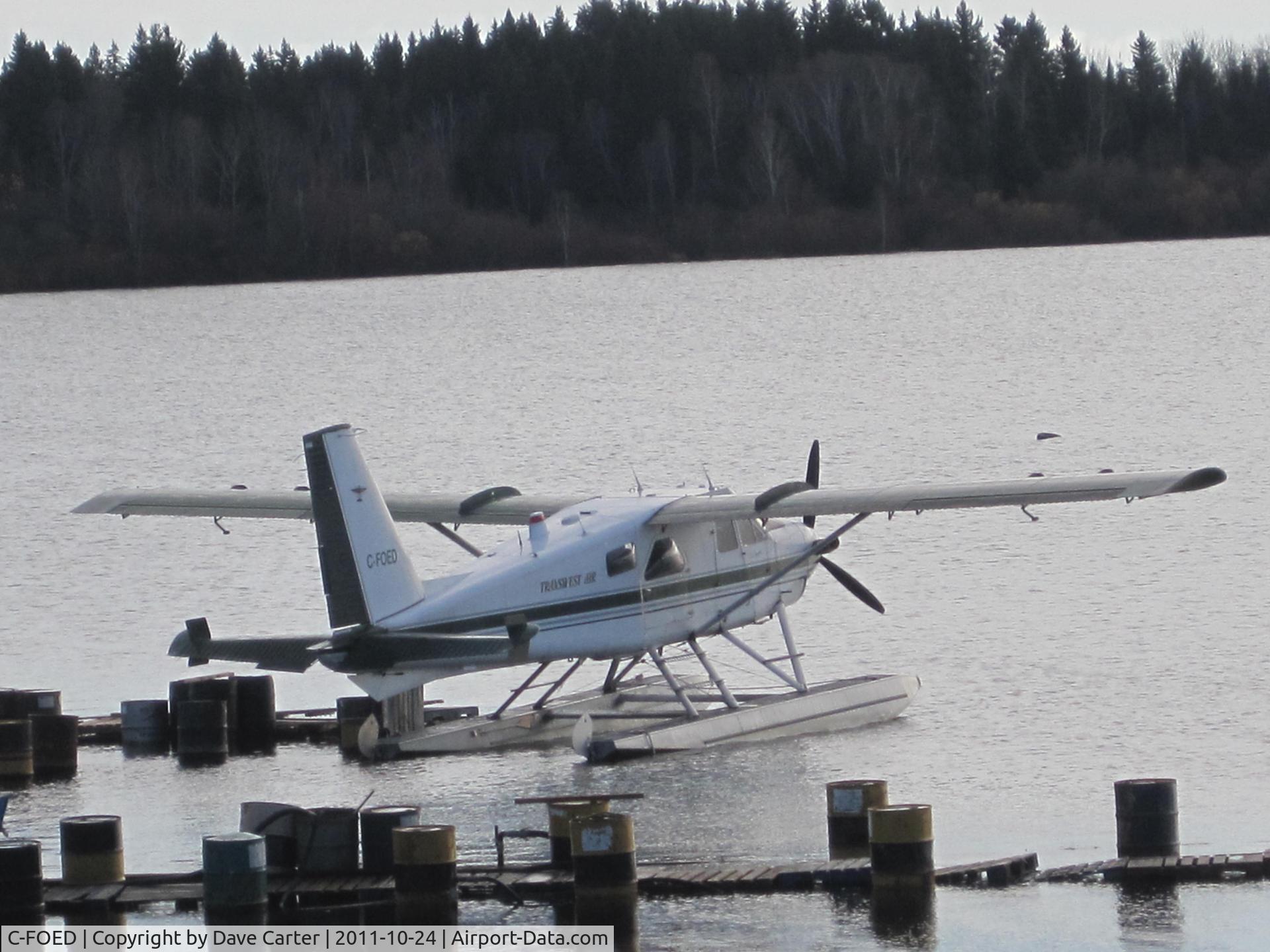 C-FOED, 1965 De Havilland Canada DHC-2 Turbo Beaver Mk.3 C/N 1591TB9, At LaRonge, Saskatchewan, Canada. October 2011