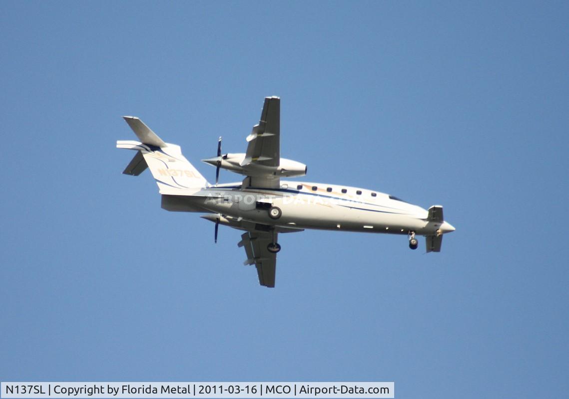 N137SL, 2005 Piaggio P-180 C/N 1102, P-180