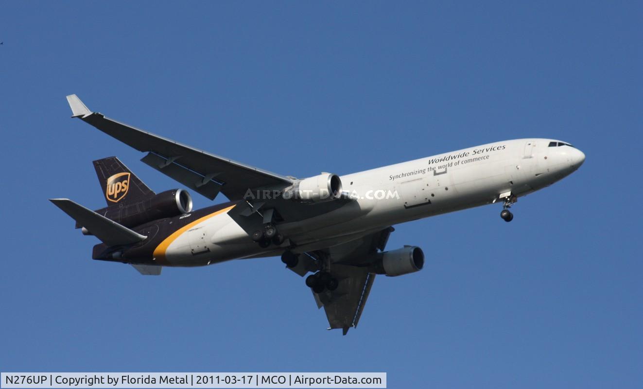 N276UP, 1996 McDonnell Douglas MD-11F C/N 48579, UPS MD-11F
