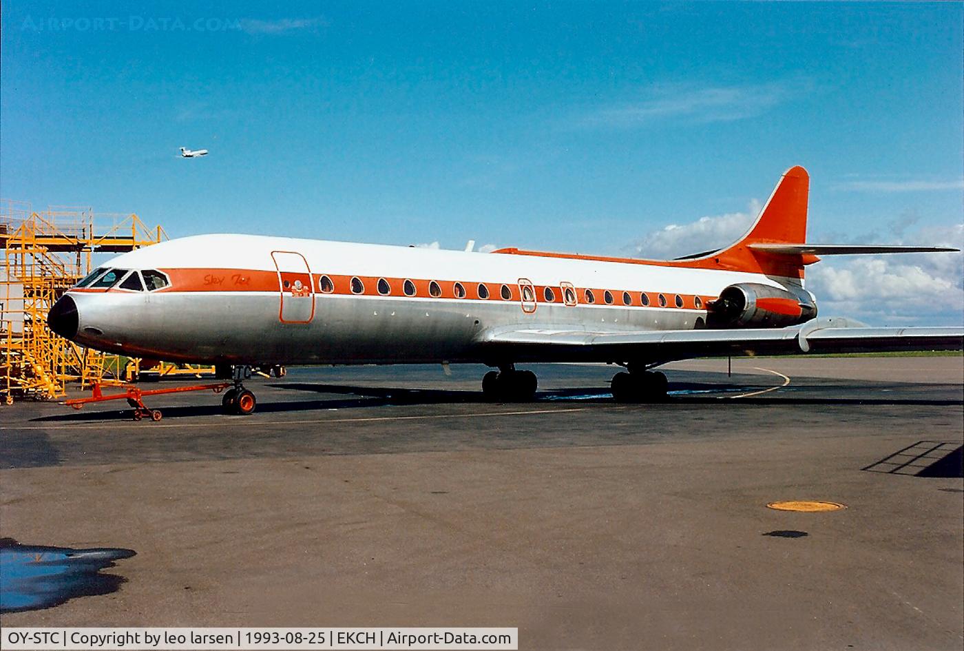 OY-STC, 1966 Sud Aviation SE-210 Caravelle 10B3 Super B C/N 212, CPH Copenhagen  25.8.93