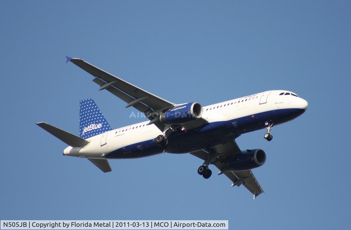 N505JB, 2000 Airbus A320-232 C/N 1173, 
