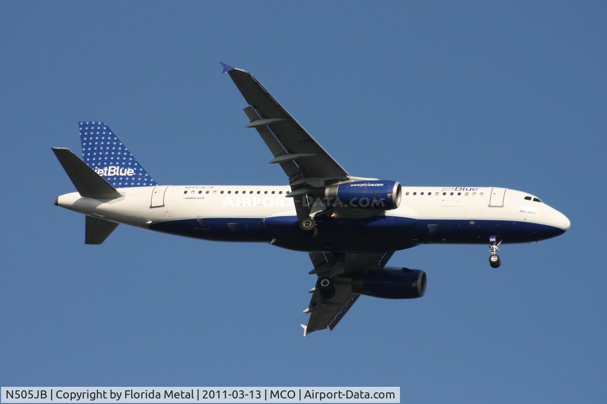N505JB, 2000 Airbus A320-232 C/N 1173, 