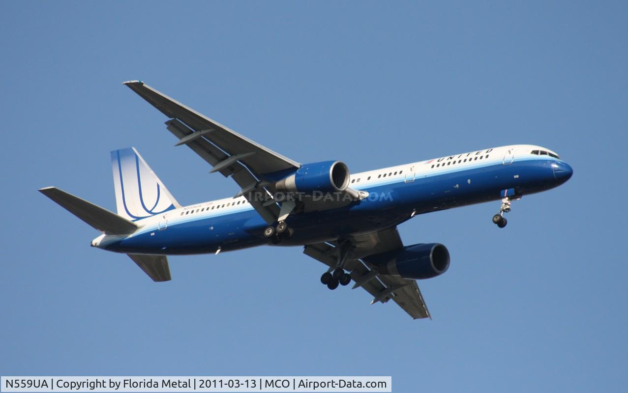 N559UA, 1992 Boeing 757-222 C/N 26657, United 757
