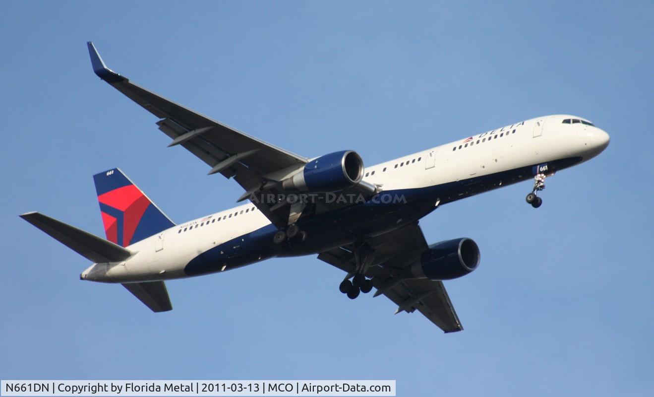 N661DN, 1990 Boeing 757-232 C/N 24972, Delta 757