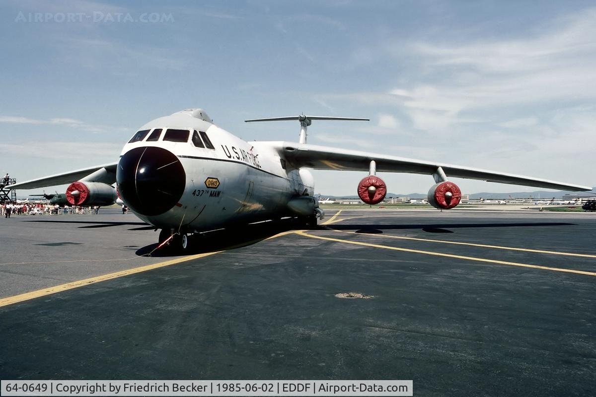 64-0649, 1964 Lockheed C-141A Starlifter C/N 300-6062, static display