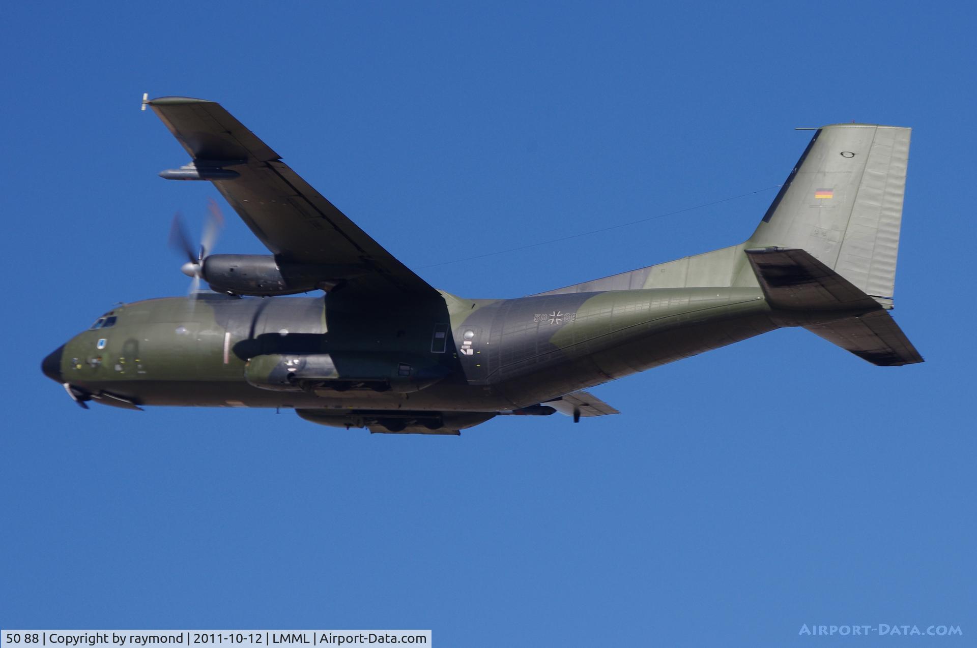 50 88, Transall C-160D C/N D125, C160 Transall 50-88 German Air Force