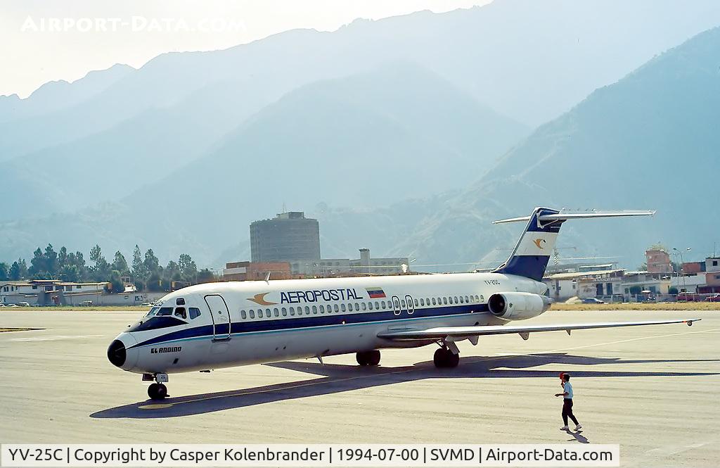 YV-25C, 1976 McDonnell Douglas DC-9-32 C/N 47721, Aeropostal