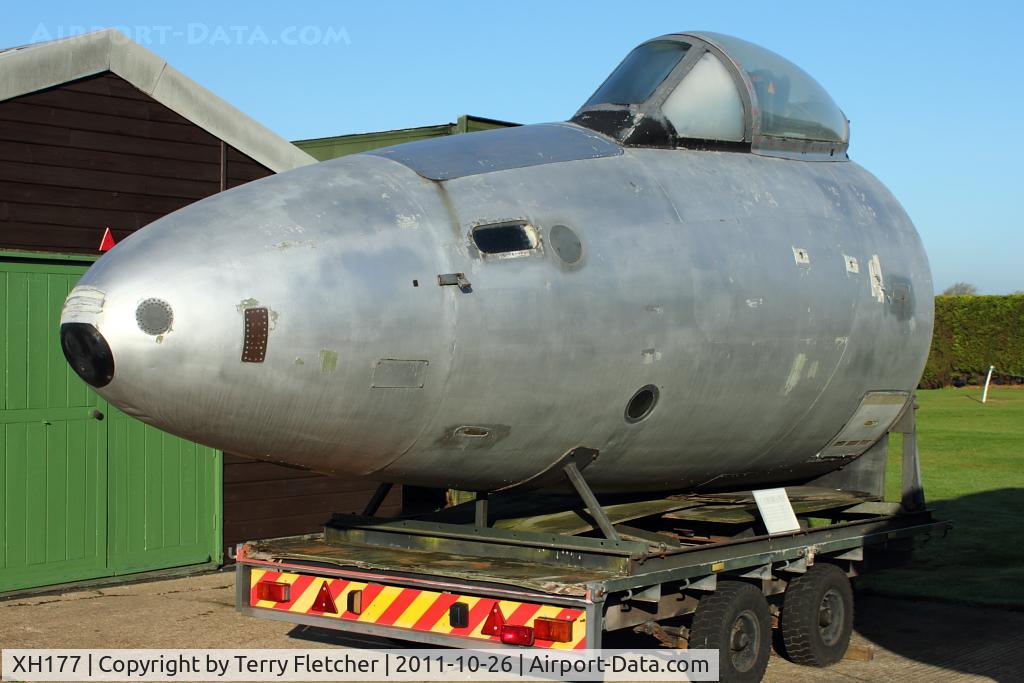 XH177, 1960 English Electric Canberra PR.9 C/N SH1741, At Newark Air Museum in the UK