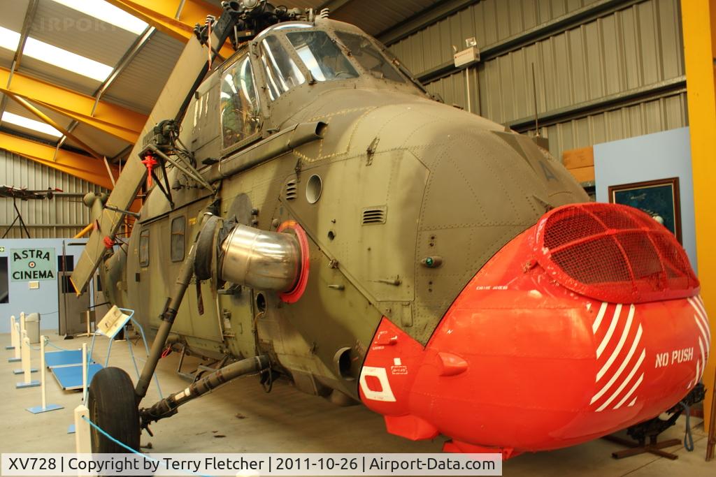 XV728, 1968 Westland Wessex HC.2 C/N WA623, At Newark Air Museum in the UK