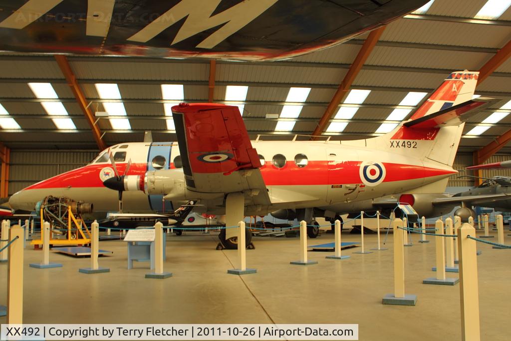 XX492, Scottish Aviation HP-137 Jetstream T.1 C/N 274, At Newark Air Museum in the UK