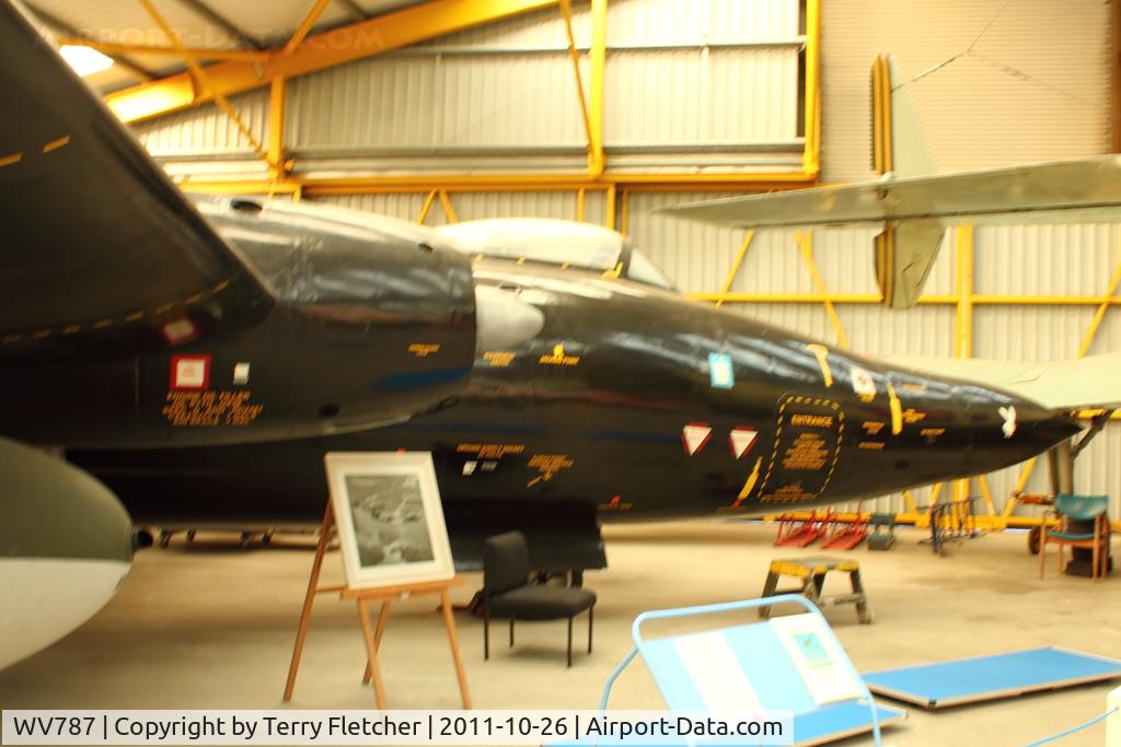 WV787, 1952 English Electric Canberra B(1)8 C/N EEP71644, At Newark Air Museum in the UK