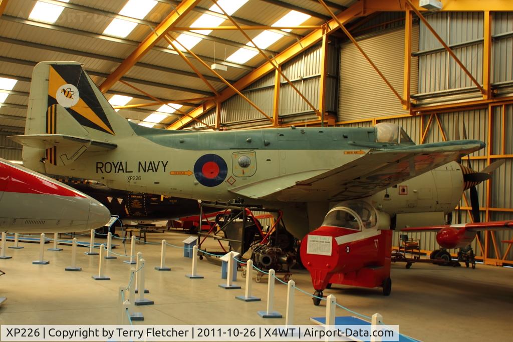 XP226, 1962 Fairey Gannet AEW.3 C/N F9468, At Newark Air Museum in the UK