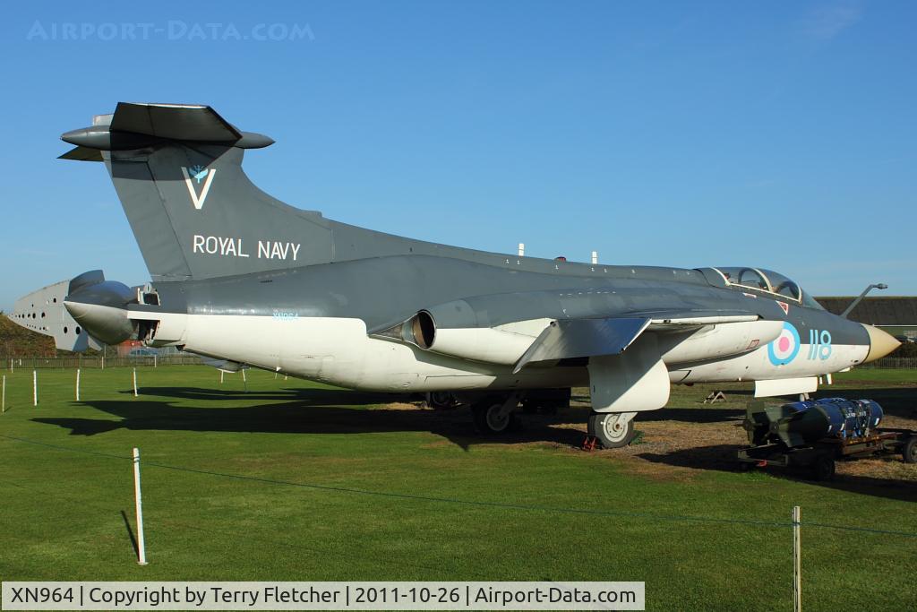 XN964, 1963 Blackburn Buccaneer S.1 C/N B3-19-62, At Newark Air Museum in the UK