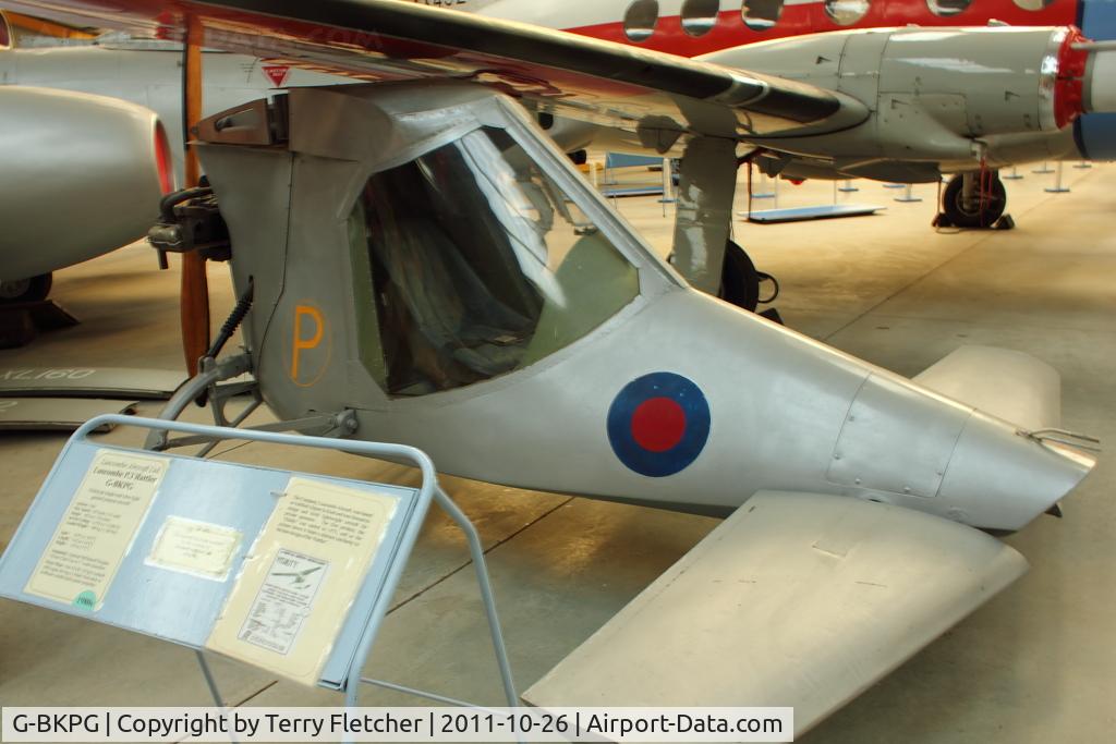 G-BKPG, Luscombe P3 Rattler Strike C/N 003, At Newark Air Museum in the UK