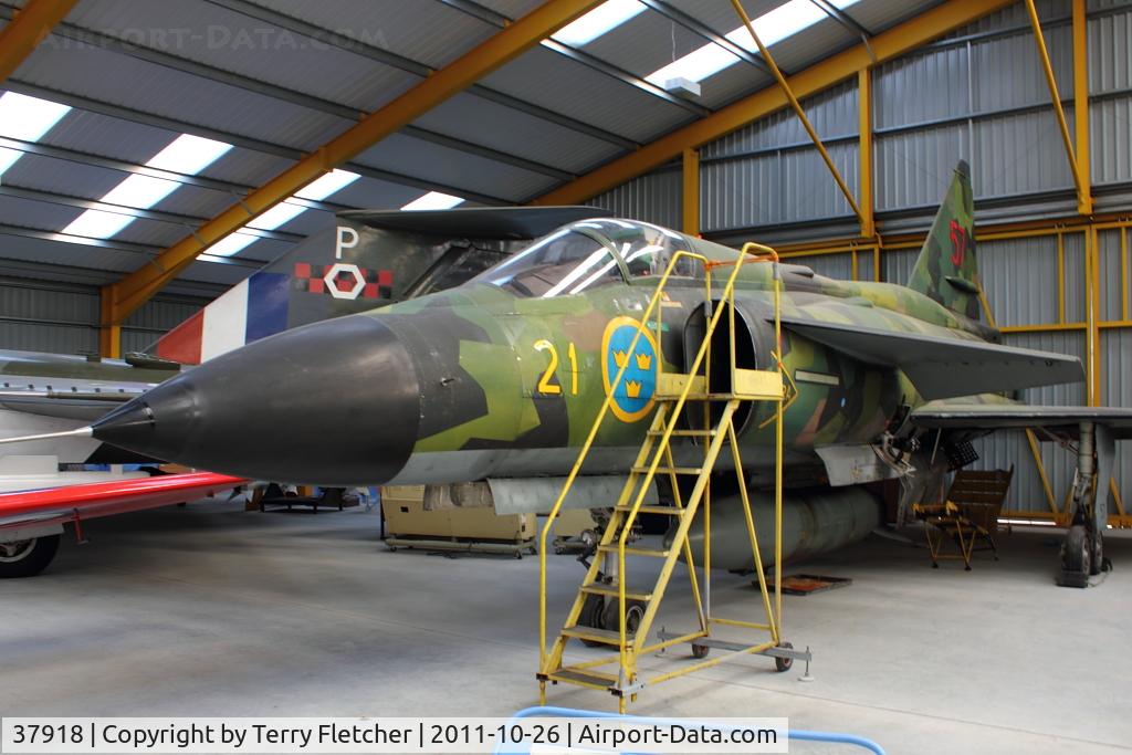 37918, Saab AJSH 37 Viggen C/N 37918, 024003607