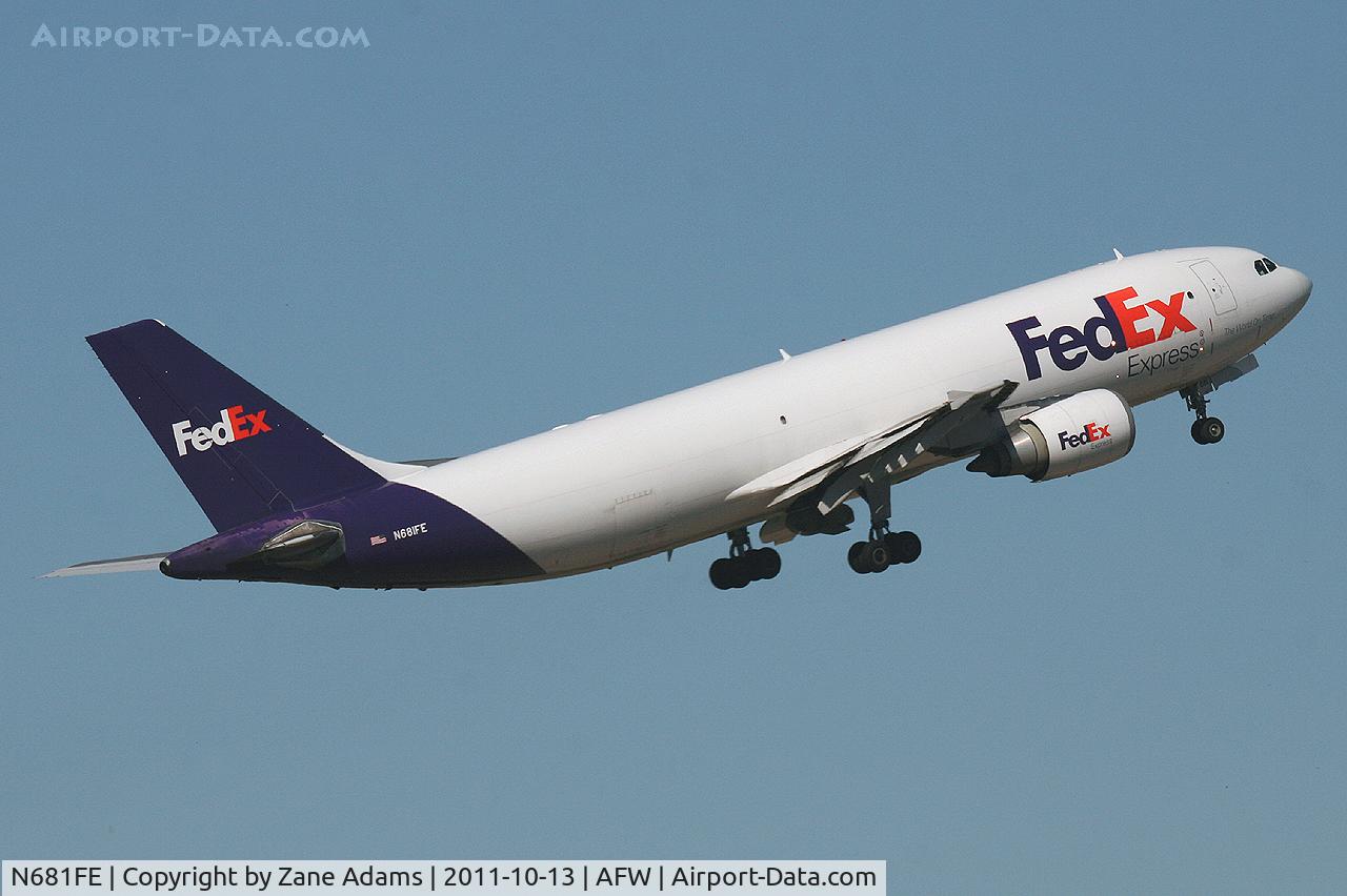 N681FE, 1999 Airbus A300F4-605R C/N 0799, At Alliance Airport - Fort Worth, TX