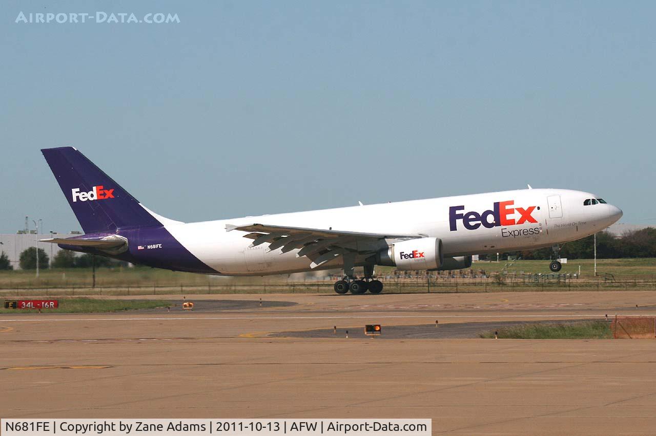 N681FE, 1999 Airbus A300F4-605R C/N 0799, At Alliance Airport - Fort Worth, TX