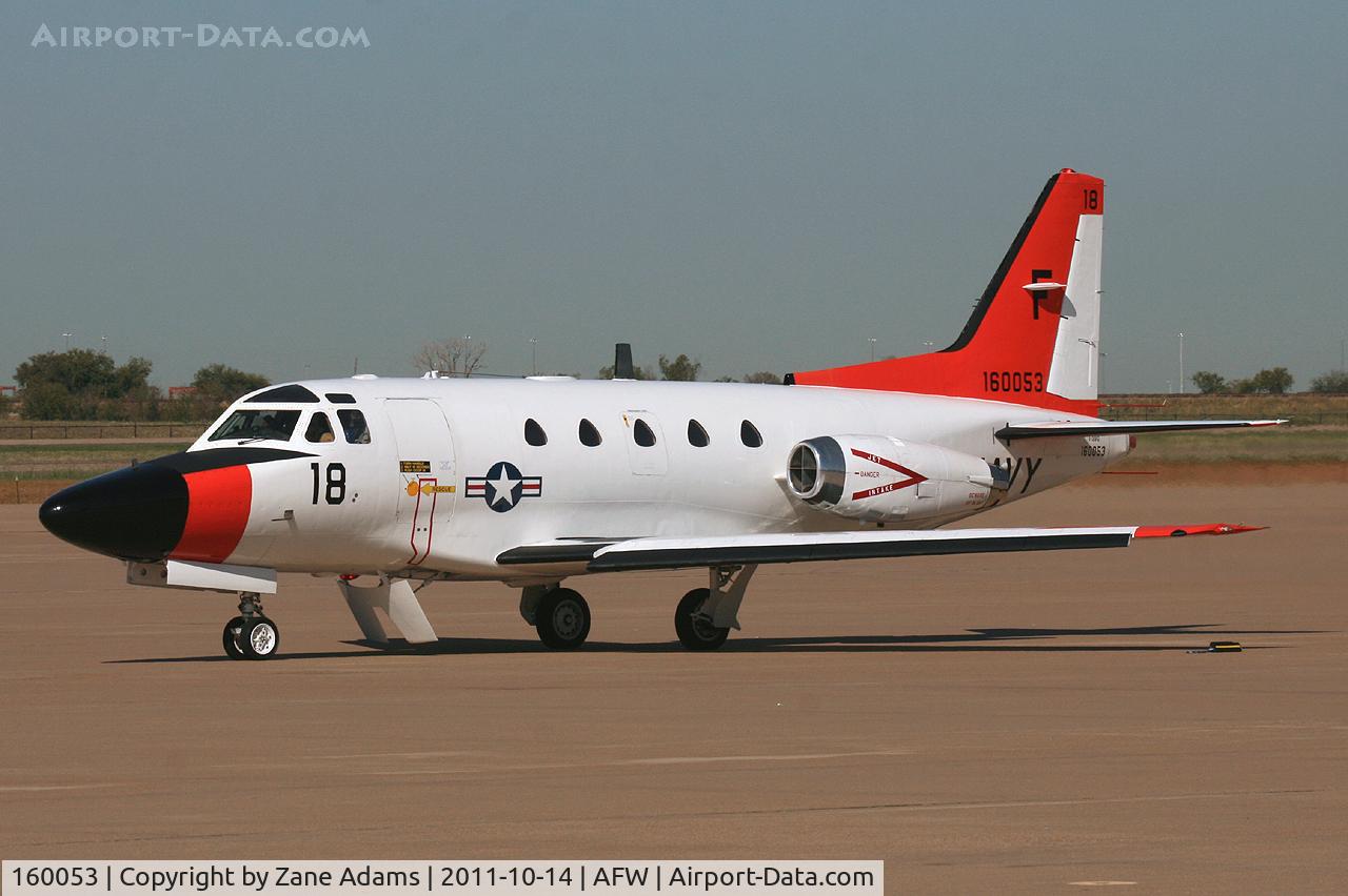 160053, North American Rockwell CT-39G (N-265) Sabreliner C/N 306-104, At Alliance Airport - Fort Worth, TX