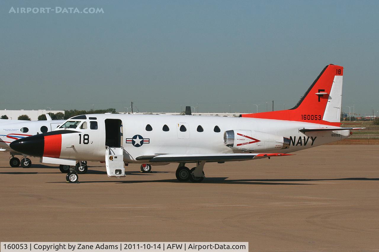 160053, North American Rockwell CT-39G (N-265) Sabreliner C/N 306-104, At Alliance Airport - Fort Worth, TX