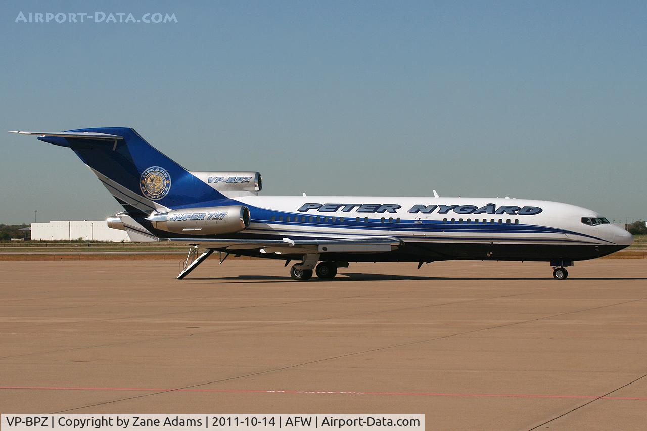 VP-BPZ, 1970 Boeing 727-17(RE) Super 27 C/N 20327, At Alliance Airport - Fort Worth, TX