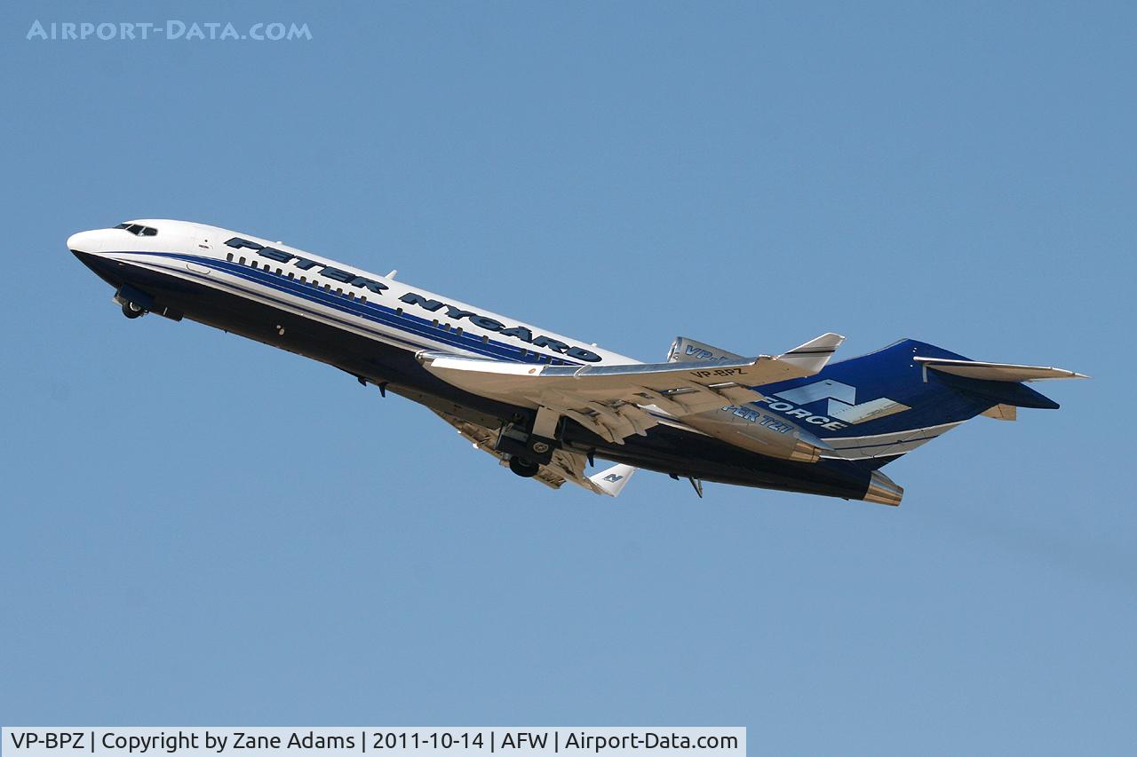 VP-BPZ, 1970 Boeing 727-17(RE) Super 27 C/N 20327, At Alliance Airport - Fort Worth, TX