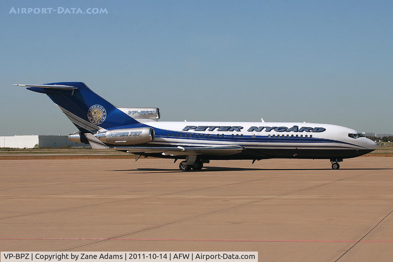 VP-BPZ, 1970 Boeing 727-17(RE) Super 27 C/N 20327, At Alliance Airport - Fort Worth, TX