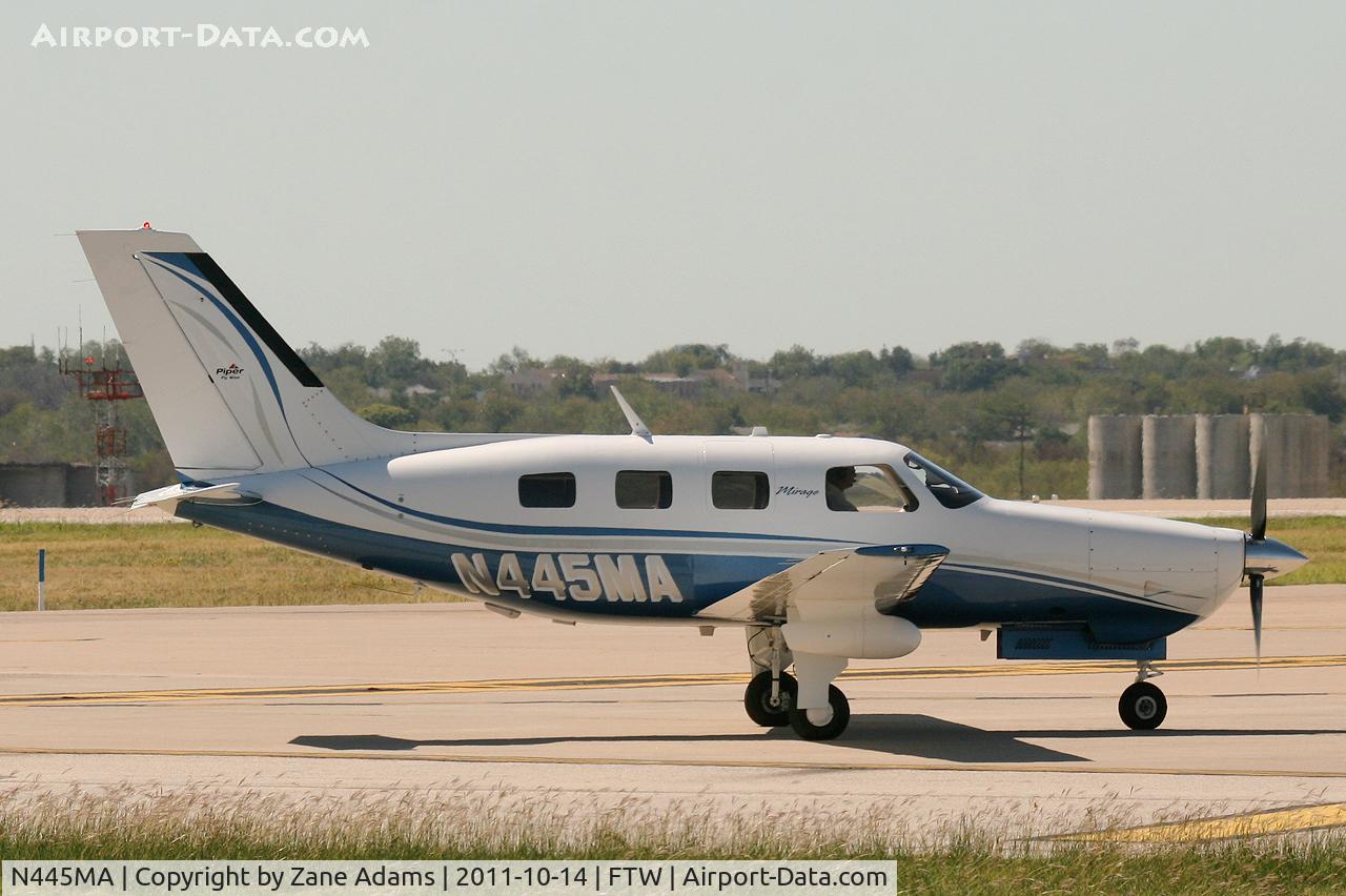 N445MA, 2008 Piper PA-46-350P Malibu Mirage C/N 4636442, At Meacham Field - Fort Worth, TX