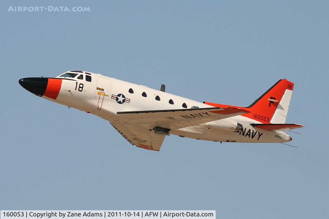 160053, North American Rockwell CT-39G (N-265) Sabreliner C/N 306-104, At Alliance Airport - Fort Worth, TX