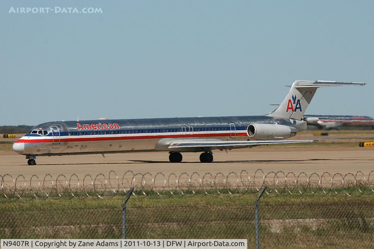 N9407R, 1987 McDonnell Douglas MD-83 (DC-9-83) C/N 49400, American Airlines at DFW Airport
