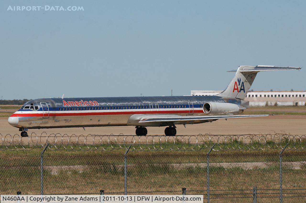 N460AA, 1988 McDonnell Douglas MD-82 (DC-9-82) C/N 49565, American Airlines at DFW Airport