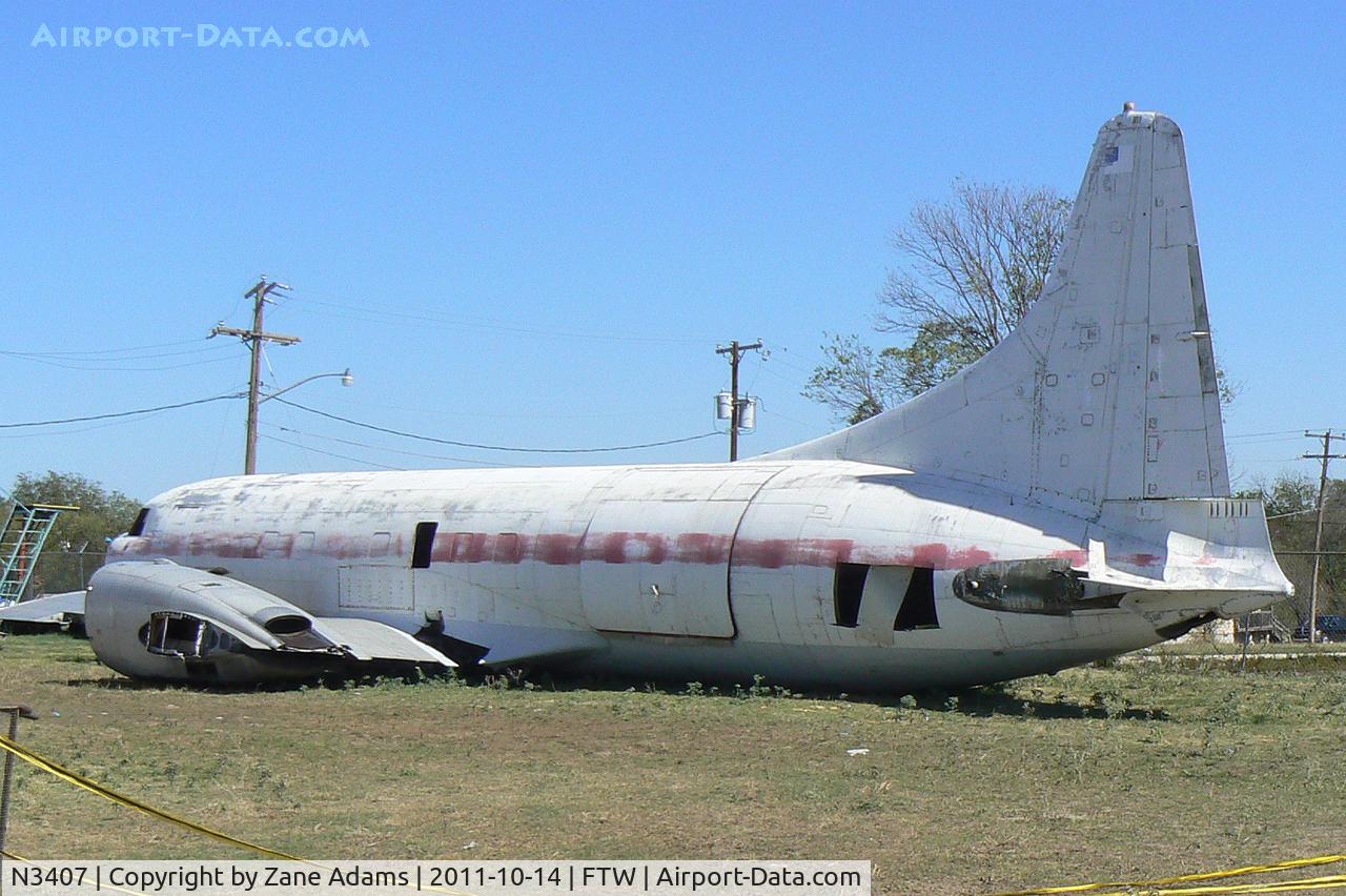 N3407, 1952 Convair 640-340D C/N 20, At Meacham Field - Fort Worth, TX
