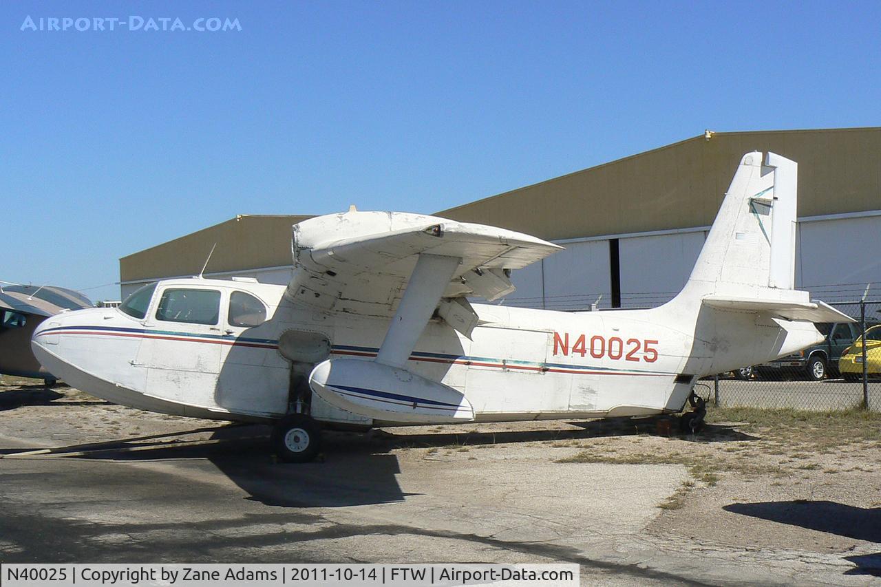 N40025, 1956 Piaggio P.136-L1 C/N 216, At Meacham Field - Fort Worth, TX