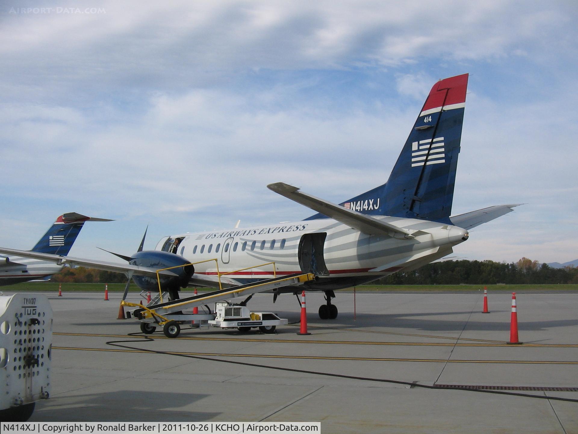 N414XJ, 1997 Saab 340B C/N 340B-414, CHO, VA
