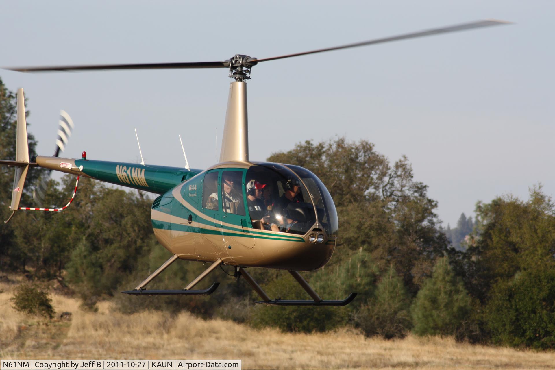N61NM, 2006 Robinson R44 II C/N 11019, N61NM in Auburn Ca