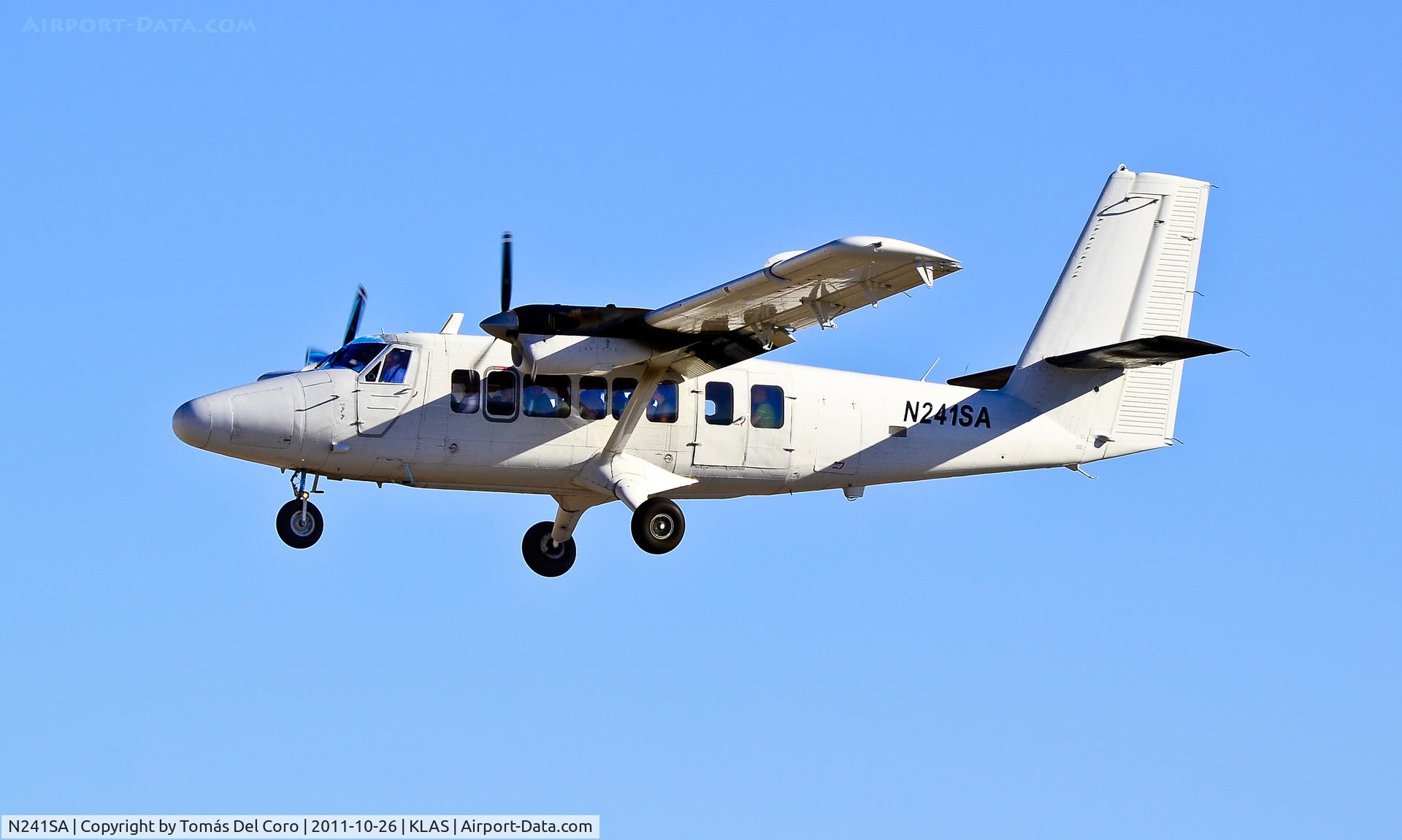 N241SA, 1977 De Havilland Canada DHC-6-300 Twin Otter C/N 556, N241SA 1977 Dehavilland DHC-6-300 C/N 556

Las Vegas - McCarran International (LAS / KLAS)
USA - Nevada, October 26, 2011
Photo: Tomás Del Coro