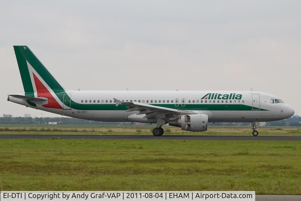 EI-DTI, 2009 Airbus A320-216 C/N 3976, Alitalia A320