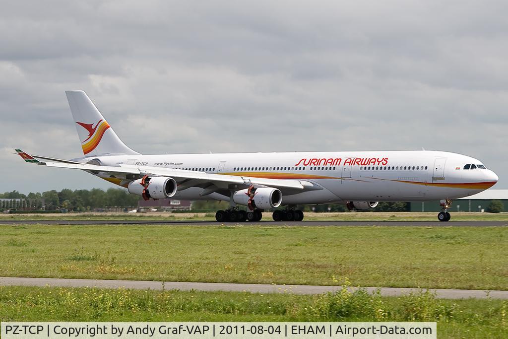 PZ-TCP, 1994 Airbus A340-312 C/N 049, Suriman Airlines A340-300