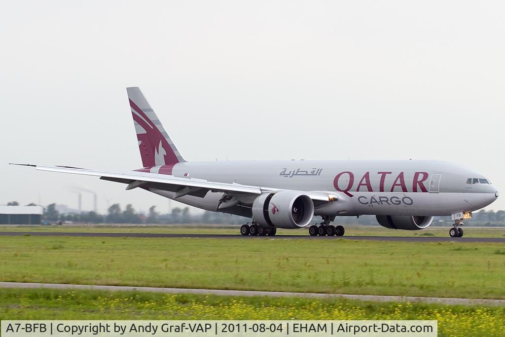 A7-BFB, 2010 Boeing 777-FDZ C/N 36100, Qatar Cargo 777-200F