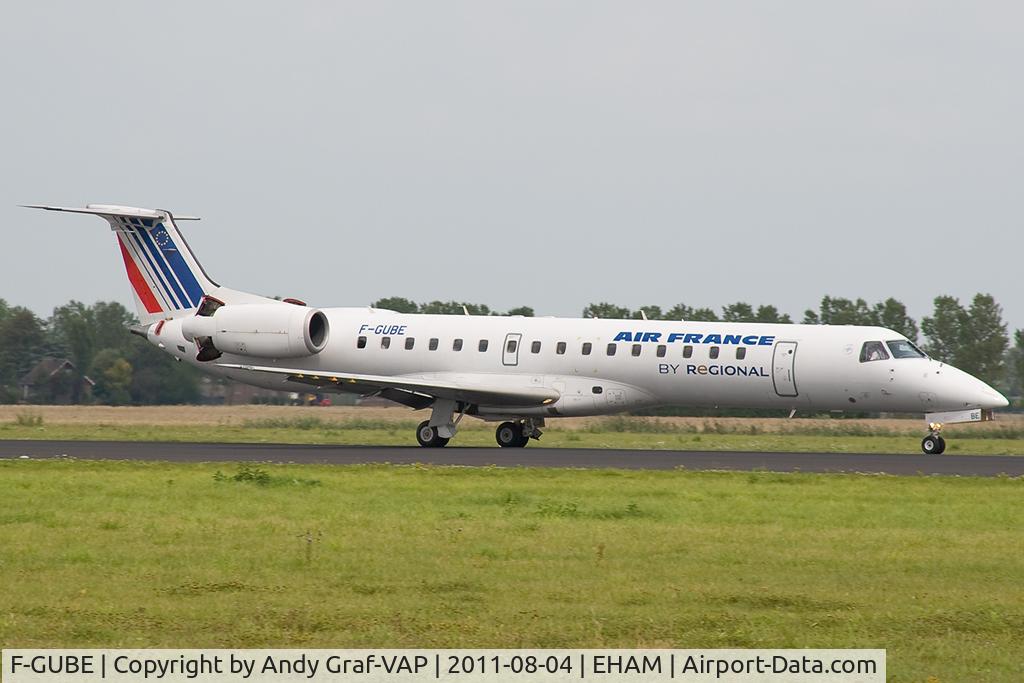 F-GUBE, 2002 Embraer ERJ-145LR (EMB-145LR) C/N 145668, Air France EMB145