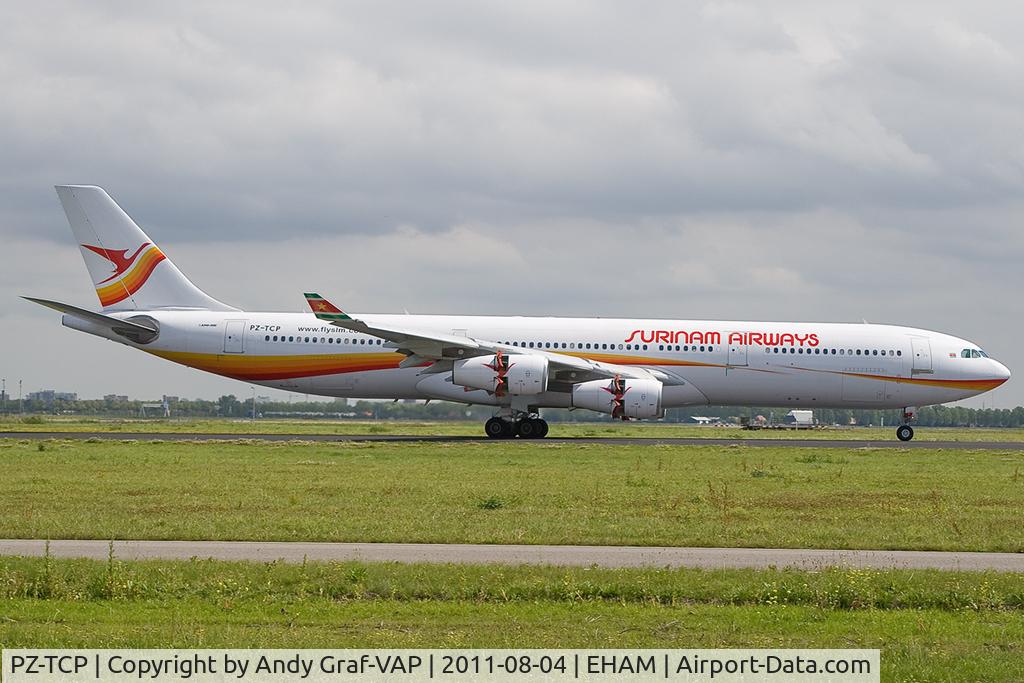 PZ-TCP, 1994 Airbus A340-312 C/N 049, Surinam Airlines A340-300