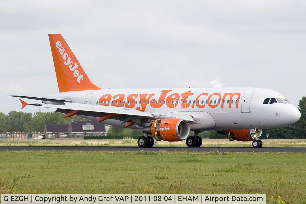 G-EZGH, 2011 Airbus A319-111 C/N 4667, Easyjet A319