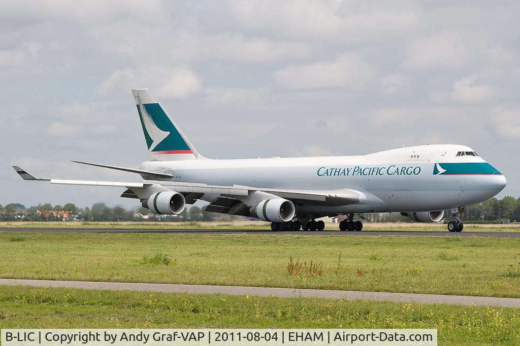B-LIC, 2009 Boeing 747-467ERF C/N 36868, Cathay Pacific Cargo 747-400