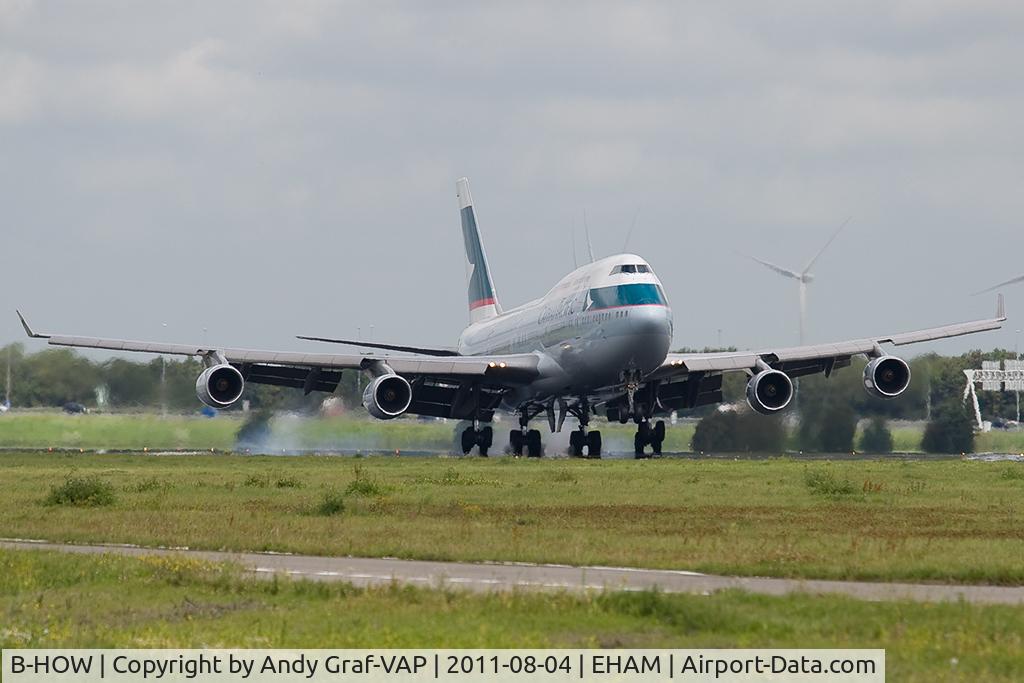 B-HOW, 1991 Boeing 747-467 C/N 25211, Cathay Pacific 747-400